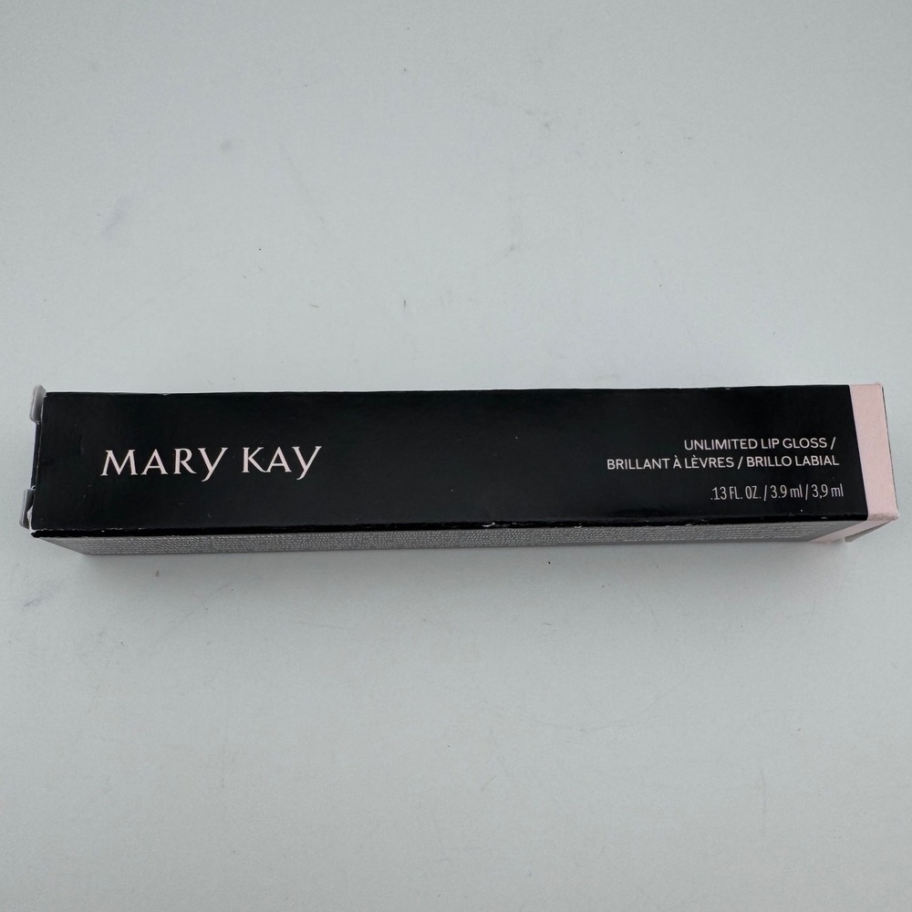 Mary Kay Unlimited Lip Gloss 0.13oz "Nude Blush" NEW High Shine Non-Sticky